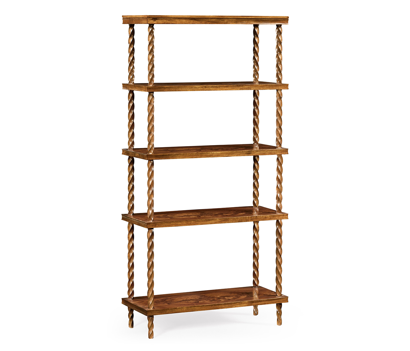 Walnut bookcase