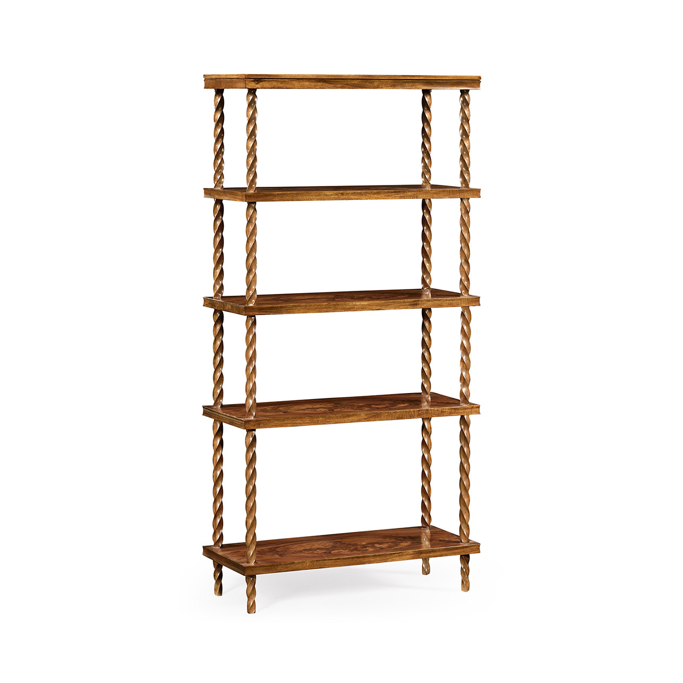Walnut bookcase