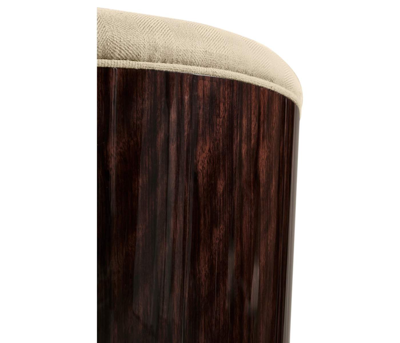 Gilded Angel Wing Chair with Ottoman