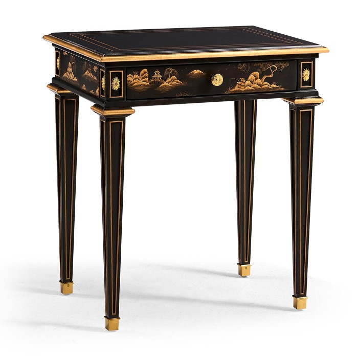 Chinoiserie Style Bedside Table