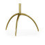 Brass & Glass Round Drinks Table