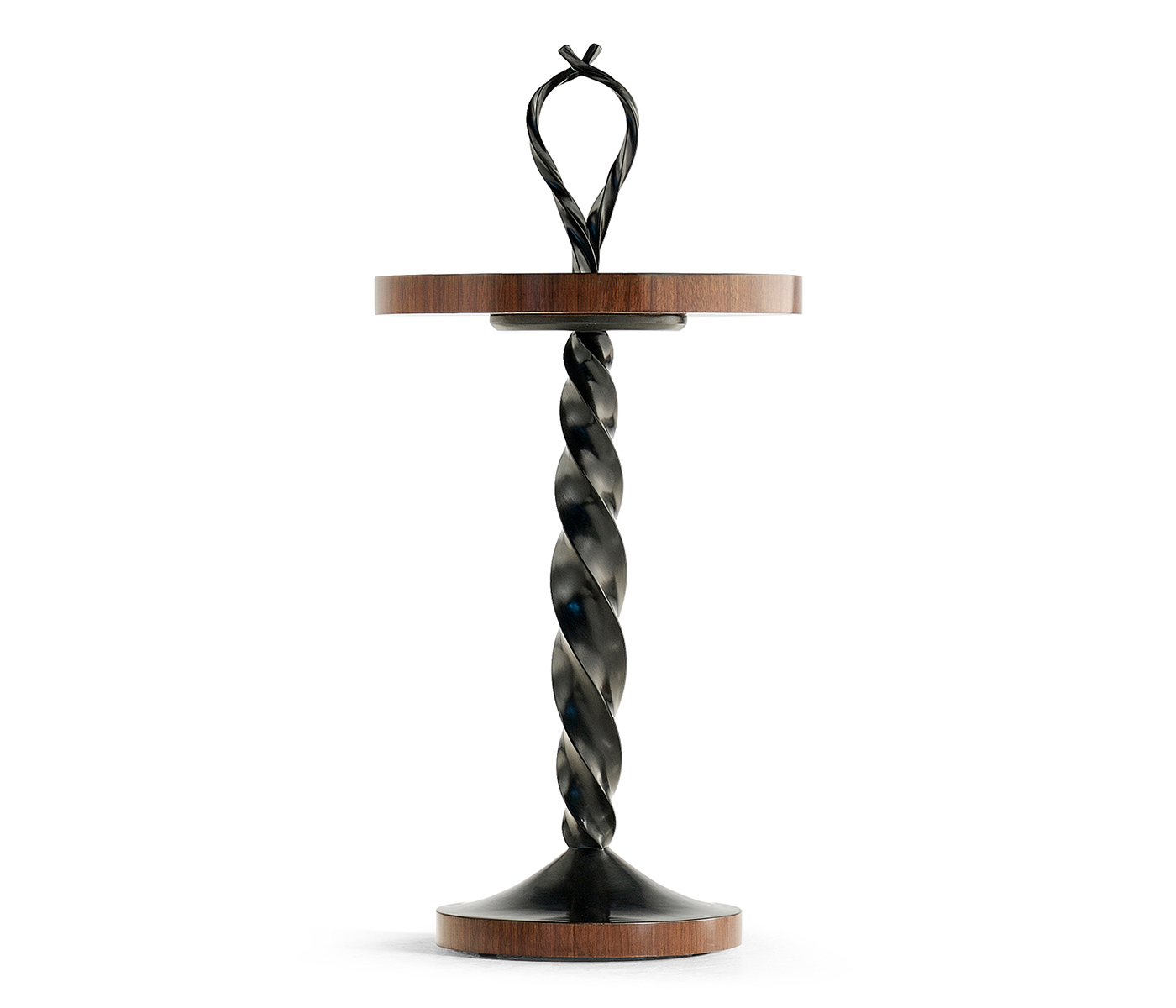 Black Barleytwist Drinks Table
