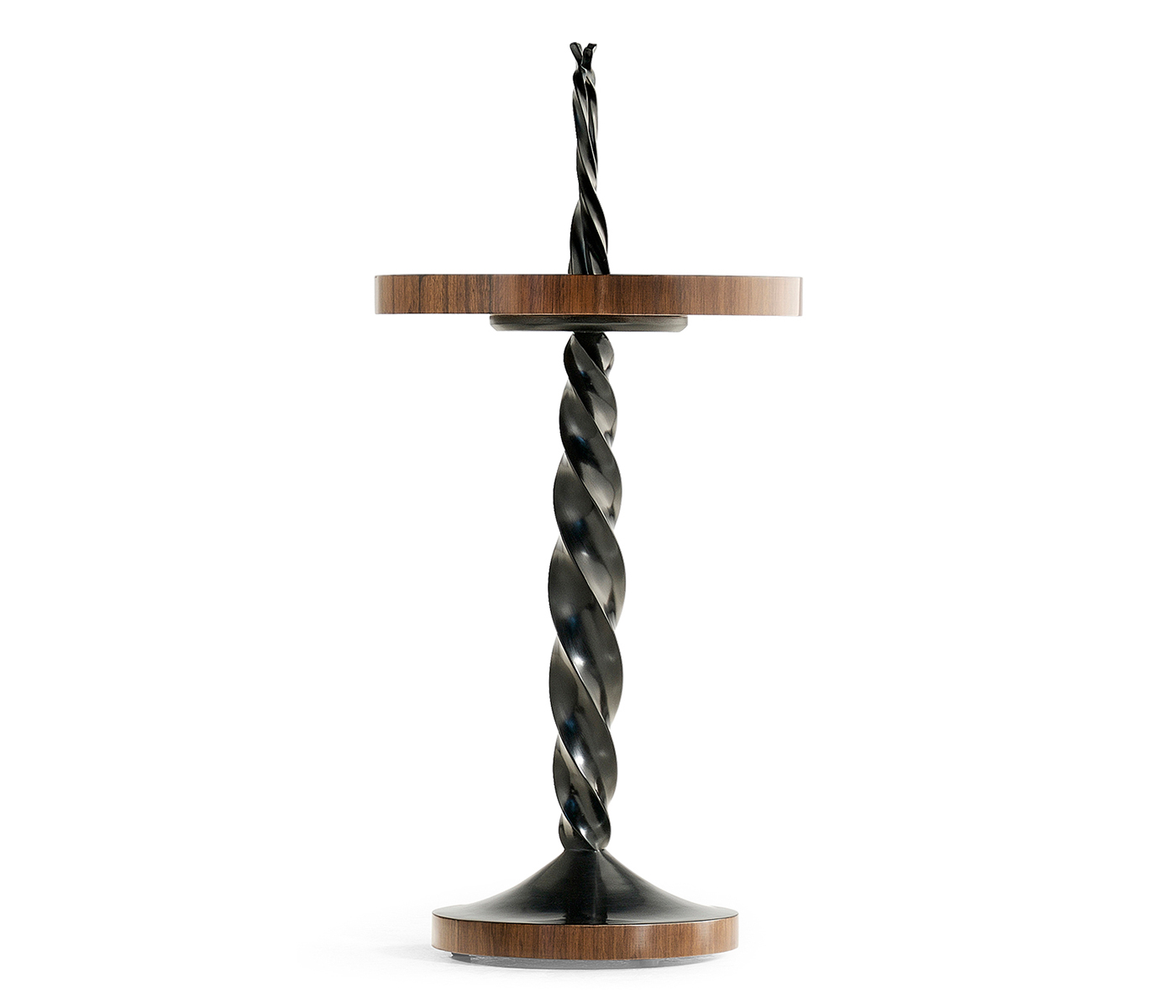 Black Barleytwist Drinks Table