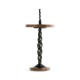 Black Barleytwist Drinks Table