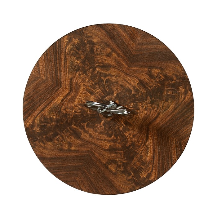 Black Barleytwist Drinks Table