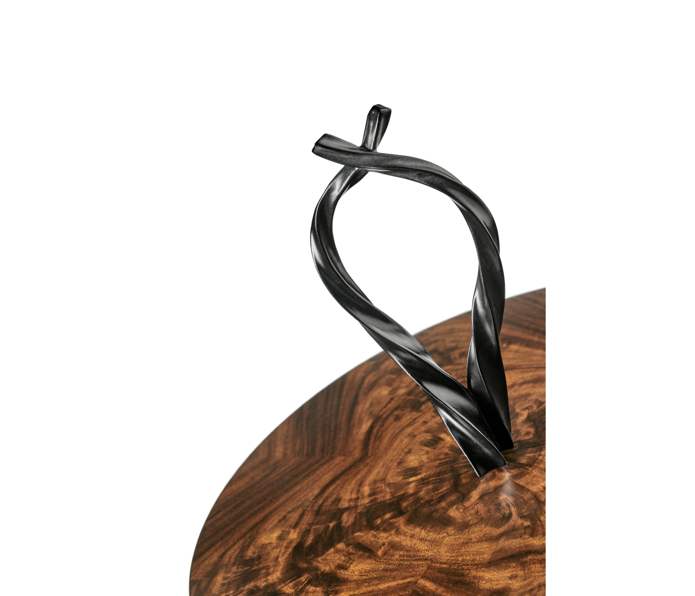 Black Barleytwist Drinks Table