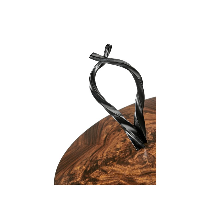 Black Barleytwist Drinks Table