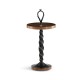 Black Barleytwist Drinks Table