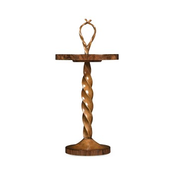 Walnut Barleytwist Drinks Table