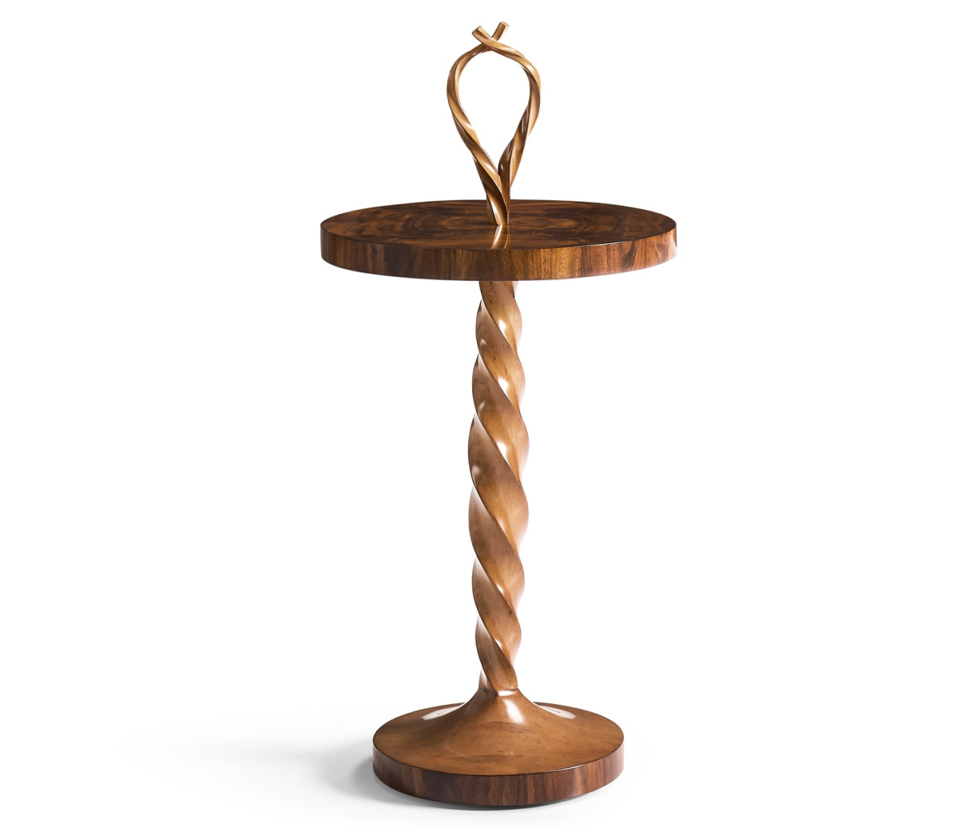 Walnut Barleytwist Drinks Table