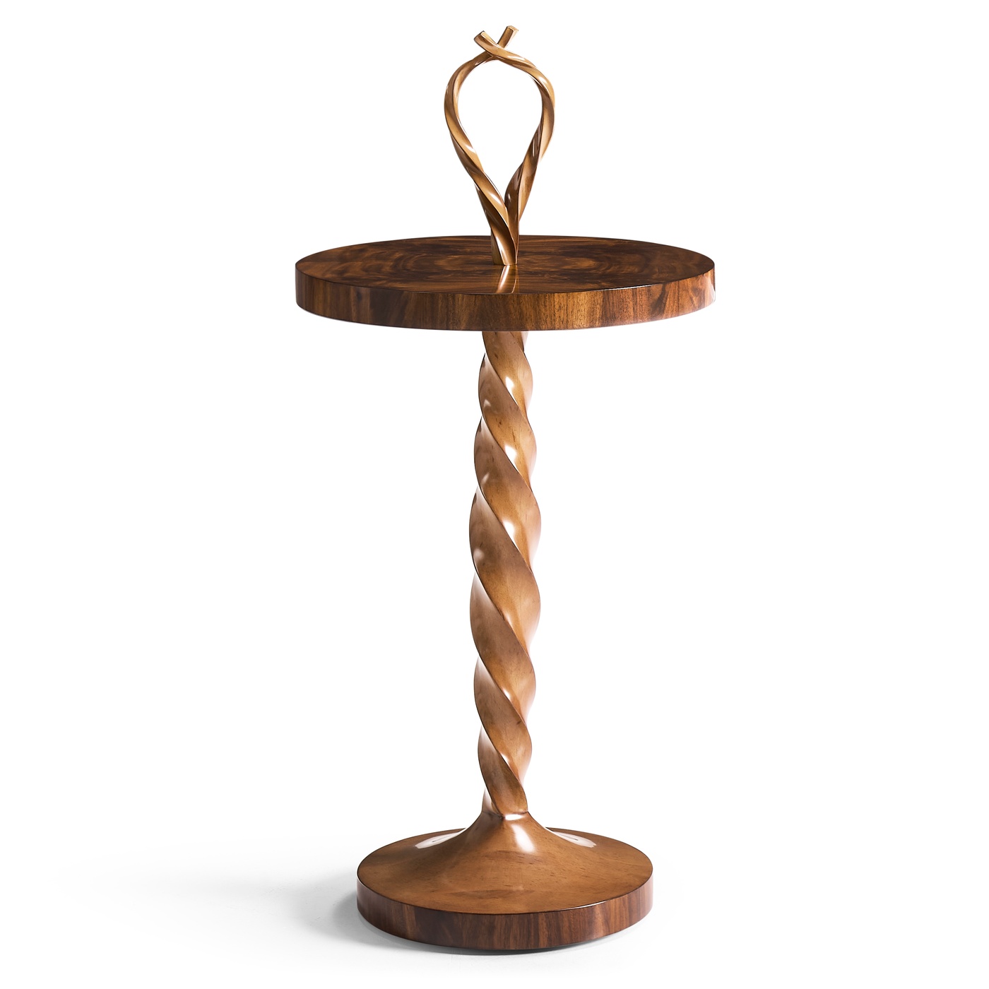 Walnut Barleytwist Drinks Table