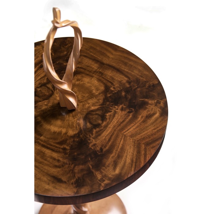 Walnut Barleytwist Drinks Table