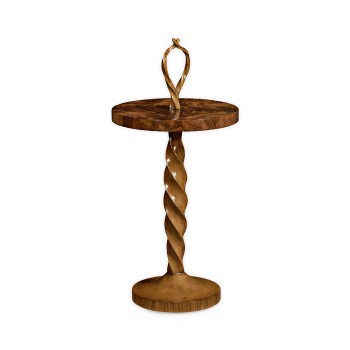 Walnut Barleytwist Drinks Table