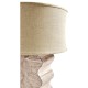 Limed Acacia Table Lamp