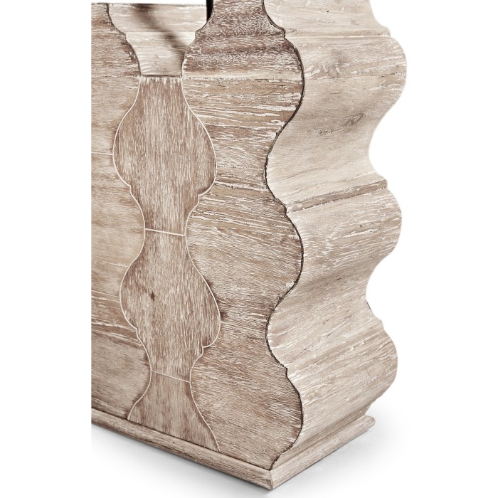 Limed Acacia Table Lamp