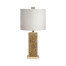 Herringbone Shell Inlaid Lamp