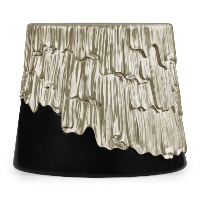 Silver coffee table