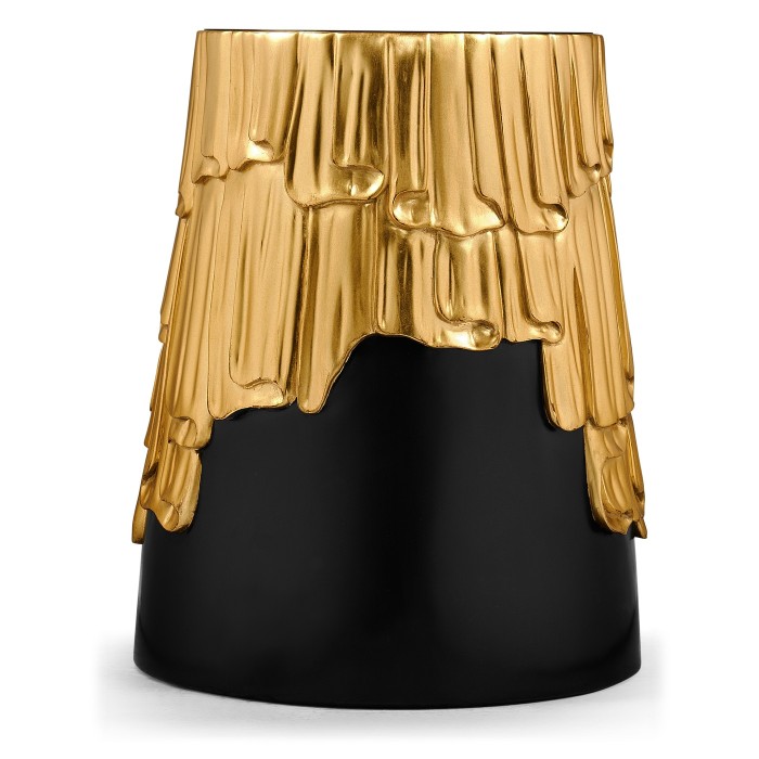 Gilded lamp table