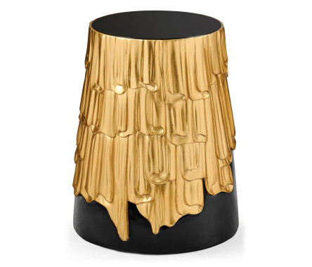 Gilded lamp table