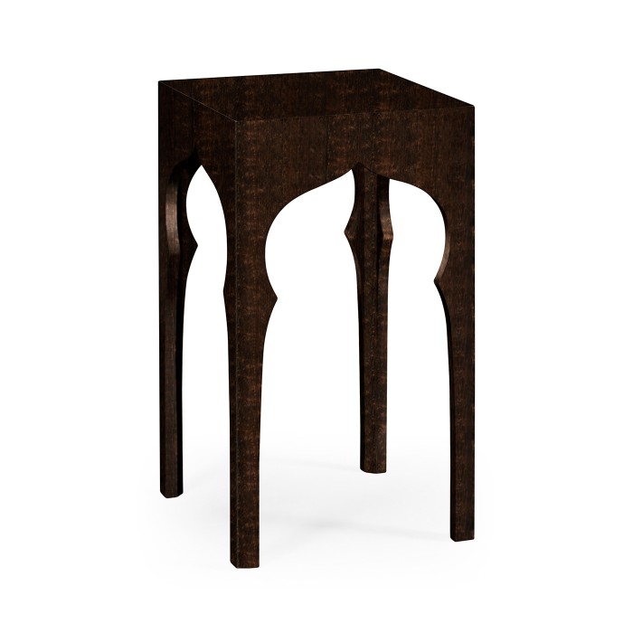 Square lamp table (Ebonised)