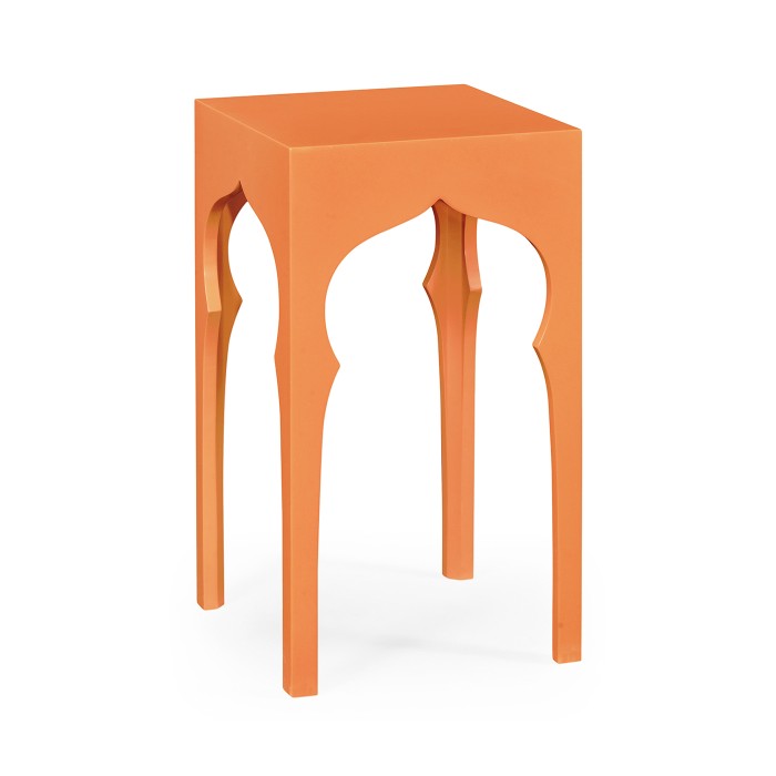 Square lamp table (Pumpkin Cream)