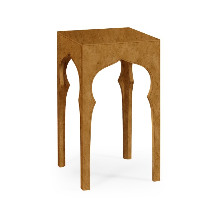 Square lamp table (Masur Birch Light)