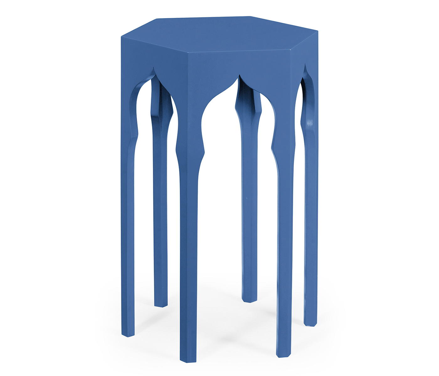 Hexagon lamp table (Patriot Blue)