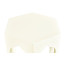 Hexagon lamp table (Snow White)