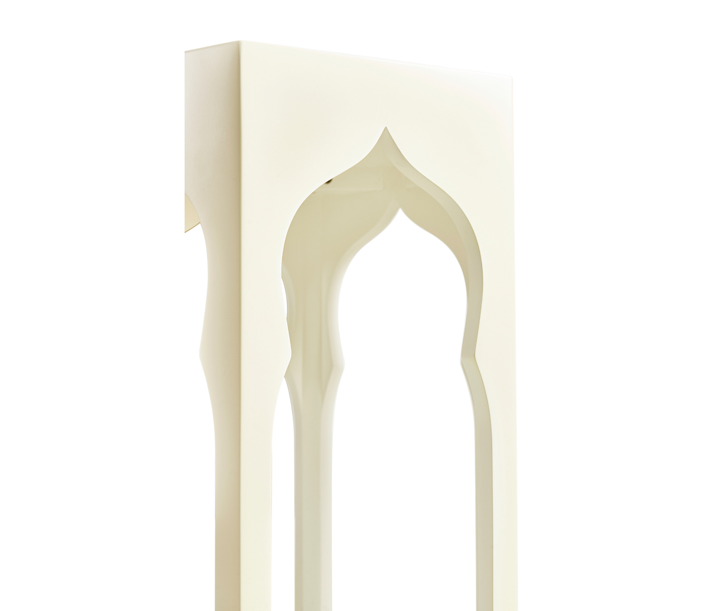 Hexagon lamp table (Snow White)
