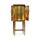 Walnut Barleytwist Drinks Cabinet