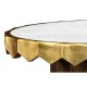 Macassar & Églomisé Oval Cocktail Table