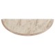 Demilune Console Table in Limed Acacia