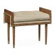Cosmo Hyedua Stool, Upholstered in MAZO