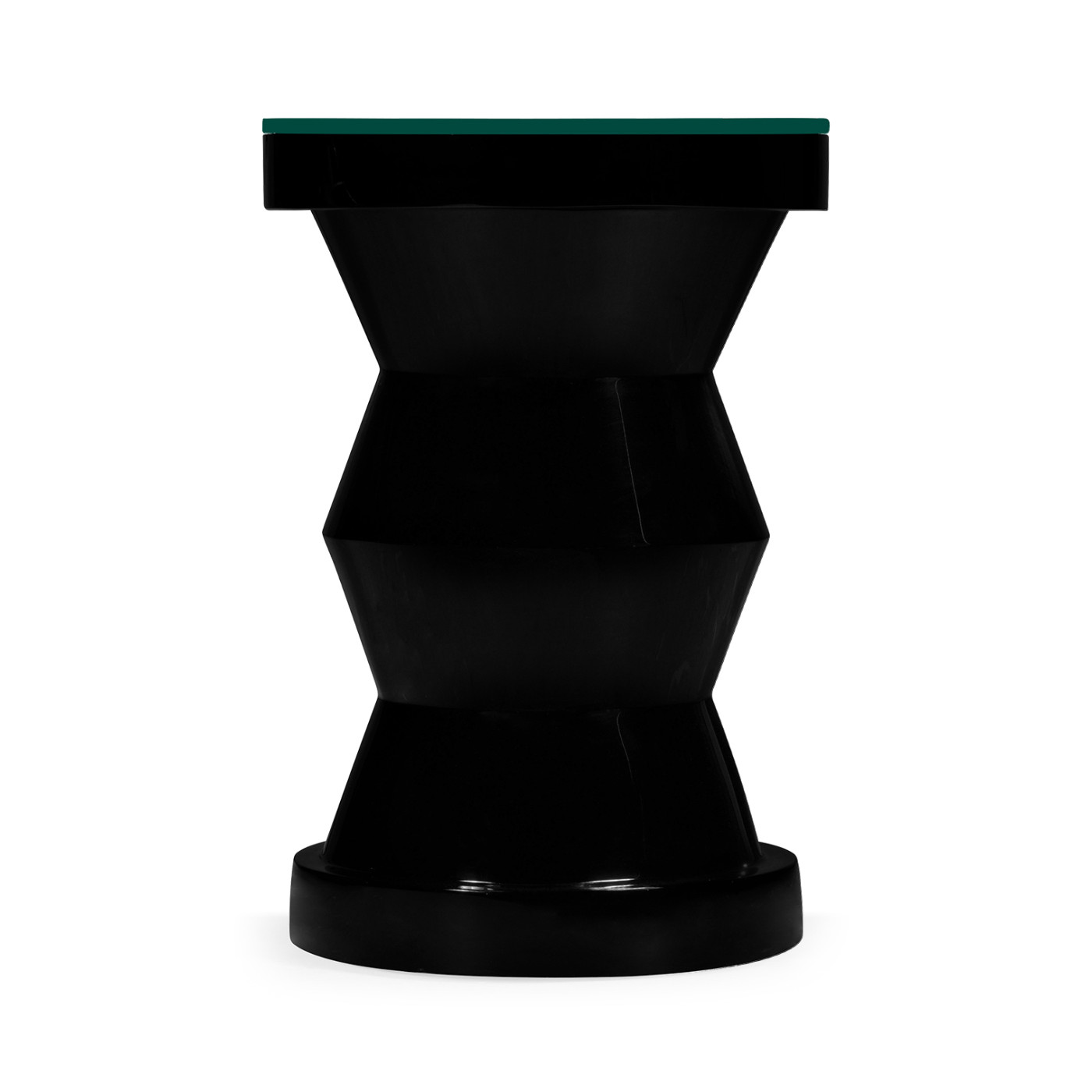 Smoky Black round wine table