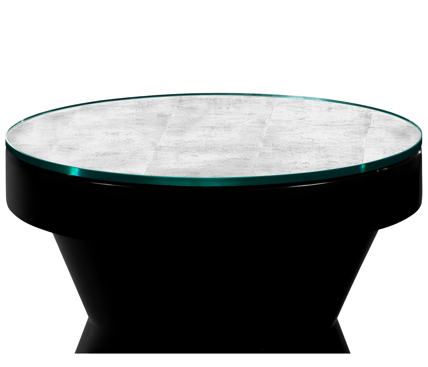 Smoky Black round wine table