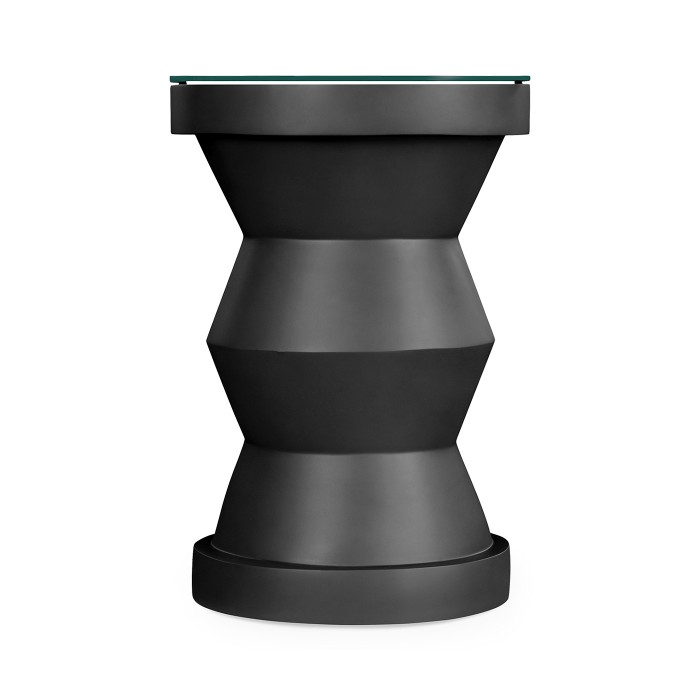 Charoal round wine table