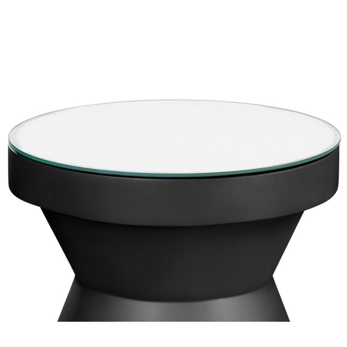 Charoal round wine table