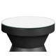 Charoal round wine table