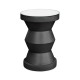 Charoal round wine table