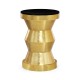 Gilded round wine table