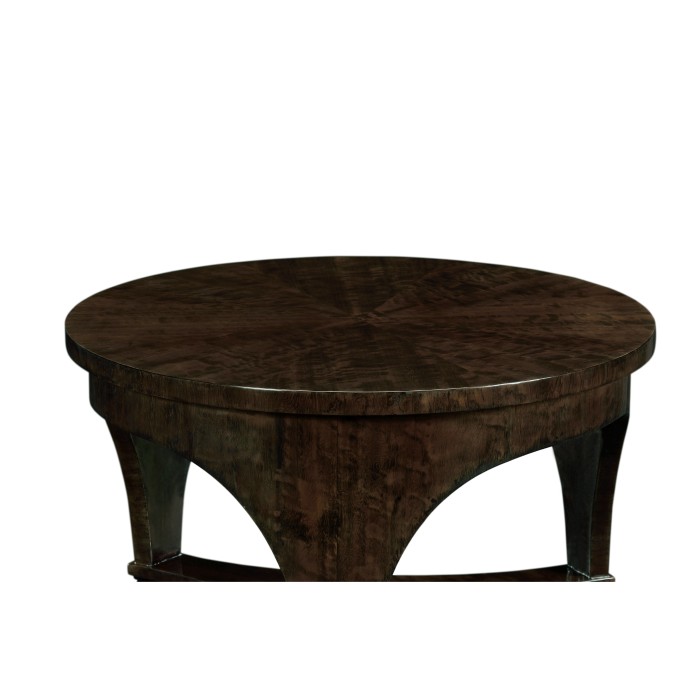 Black Eucalyptus Lamp Table