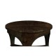 Black Eucalyptus Lamp Table