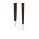 Kidney shaped end table