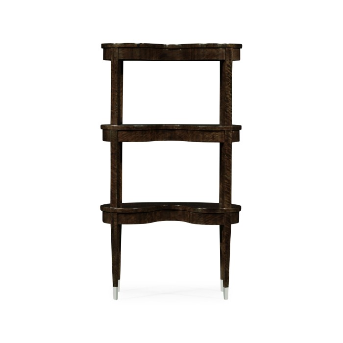 Kidney shaped 3 tier étagère