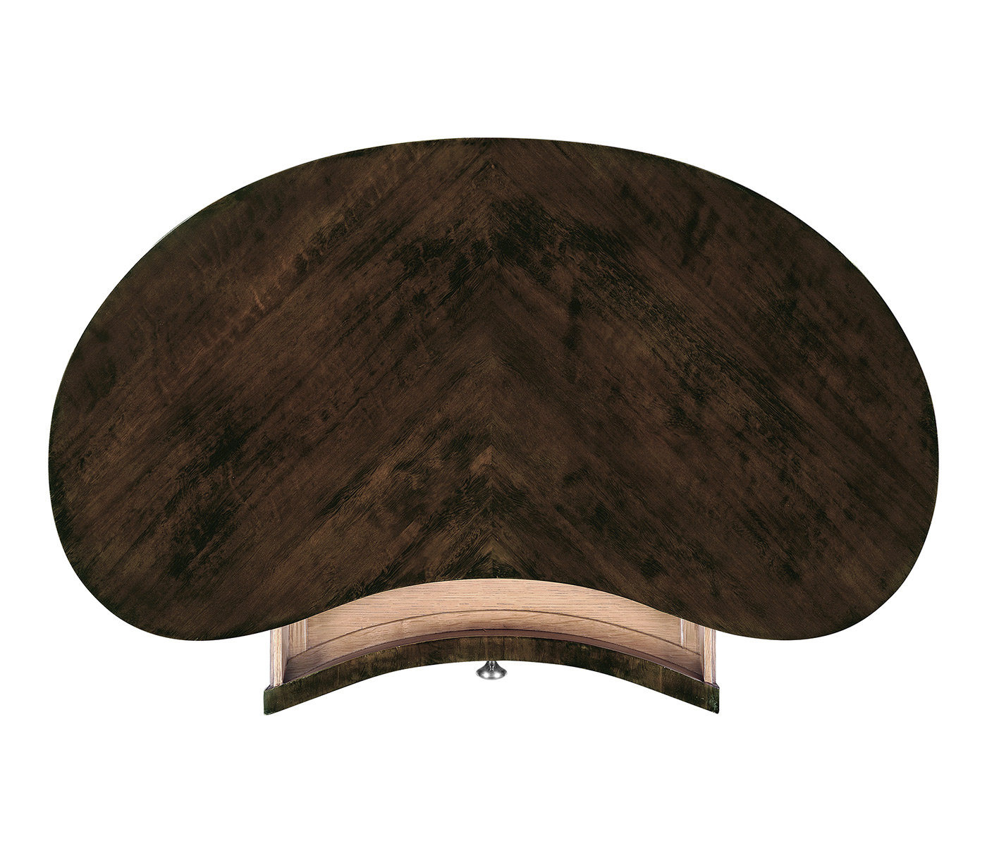 Black Eucalyptus Kidney Shaped Side Table