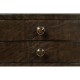 Black Eucalyptus Kidney Shaped Side Table