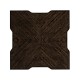 Black Eucalyptus Square Lamp Table