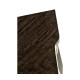 Black Eucalyptus Square Lamp Table