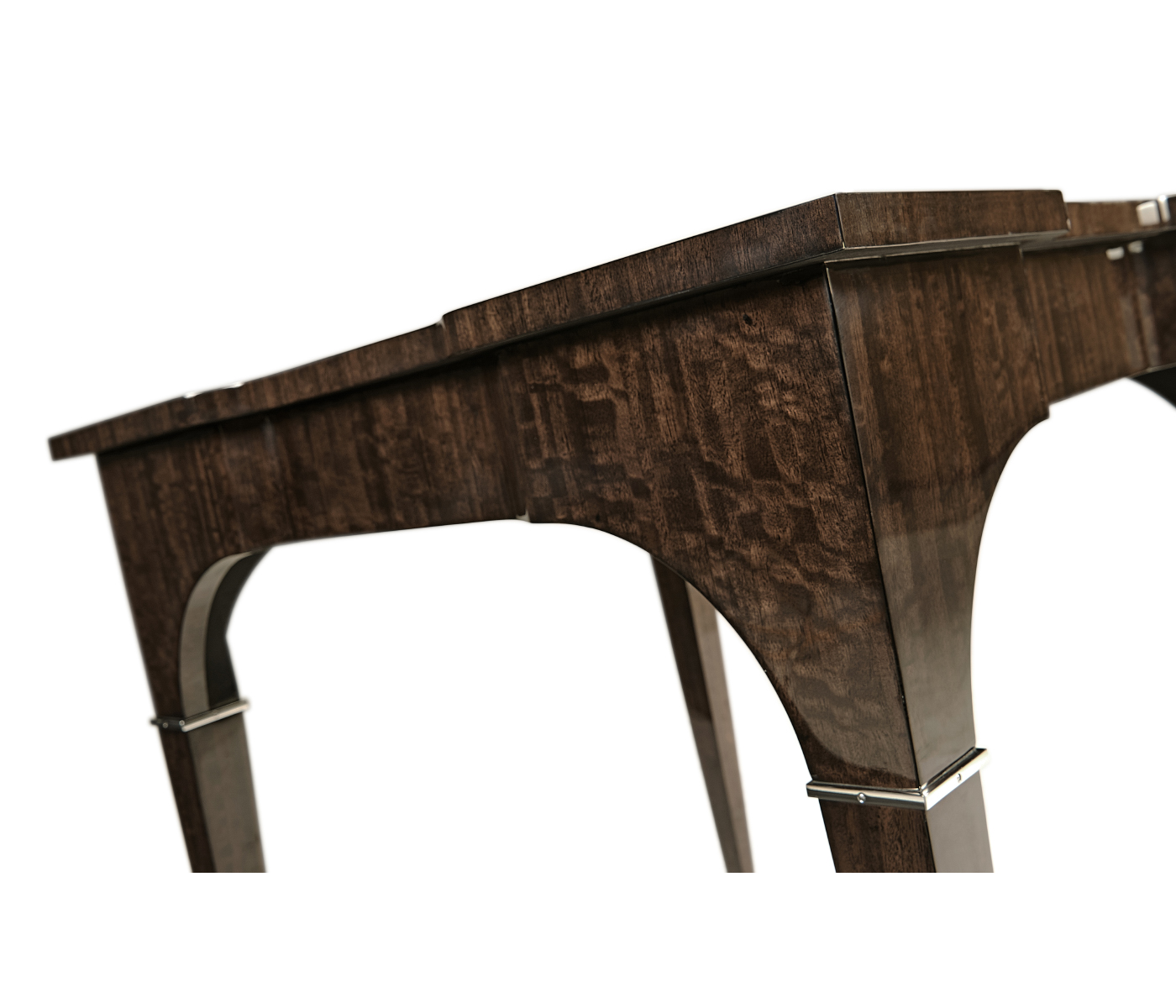 Black Eucalyptus Square Lamp Table