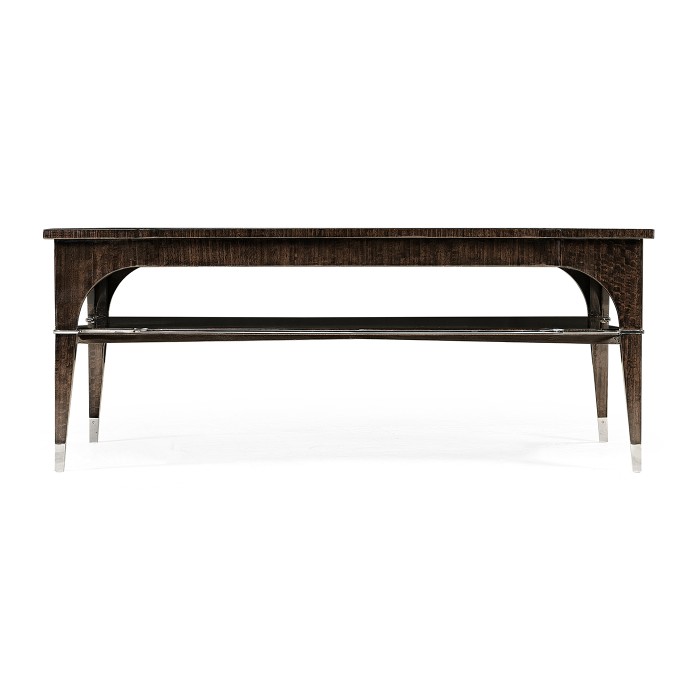 Black Eucalyptus Rectangular Coffee Table